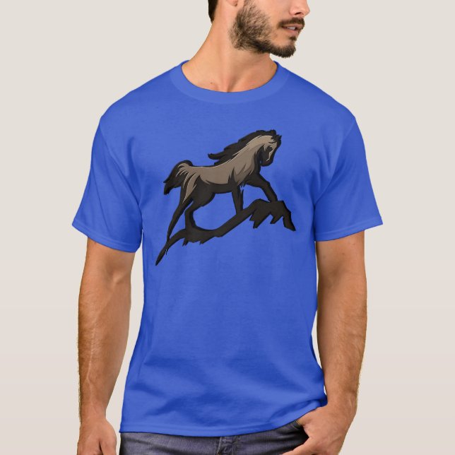 Camiseta A família do CAVALO CORRENTE (Frente)