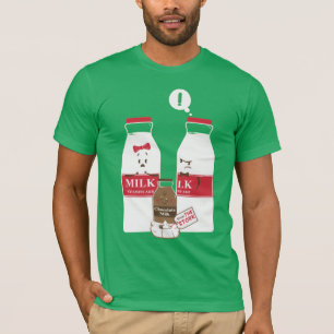 Camiseta A família do leite
