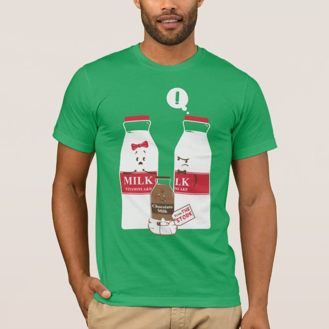 Camiseta A família do leite (Frente)