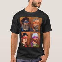 A família dos Artistas Ninjas do Renascimento
