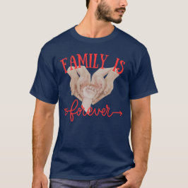 Camiseta A família é para sempre