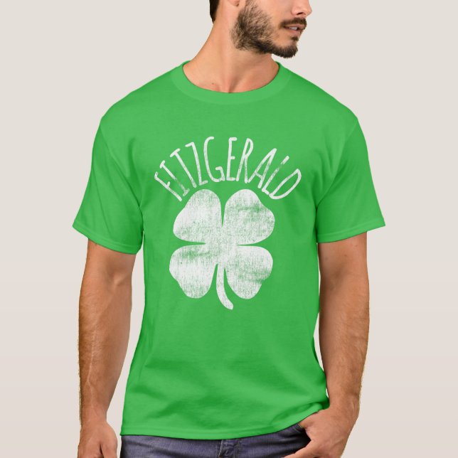 Camiseta A família Fitzgerald, com Rua correspondente. (Frente)