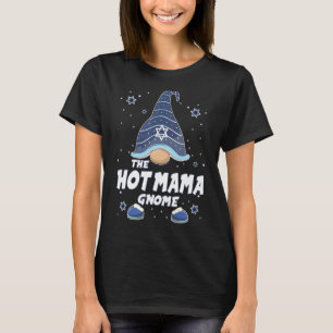 Camiseta A Família Gnomo Hanukkah, quente, bate para homens
