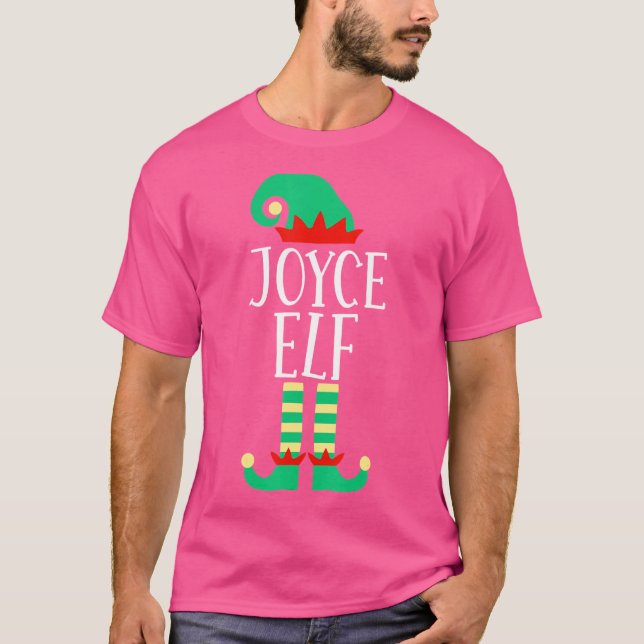 Camiseta A Família Joyce Elf Correspondendo aos pijamas de  (Frente)