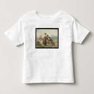 Camiseta A família napolitana, 1865 (óleo no painel)