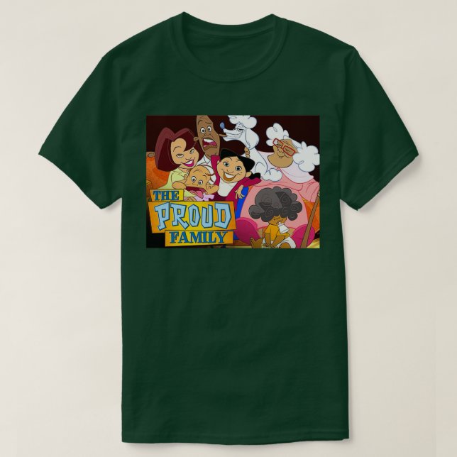 Camiseta A família orgulhosa (2) (Frente do Design)