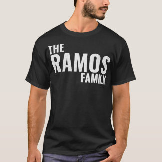 Camiseta A família Ramos Apelido Ramos Sobrenome