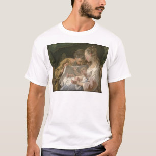 Camiseta A família santamente, século XVIII
