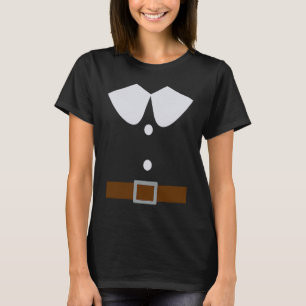 Camiseta A fantasia de Halloween do Sr. Pilgrim Matching pa