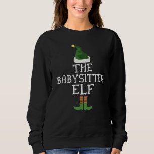 Camiseta A fantasia de Natal da Babysitter Elf