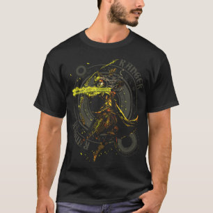Camiseta A fantasia do arqueiro da guarda florestal de