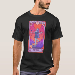 Camiseta A fantasia do Dia das Bruxas do Cartão Tarot