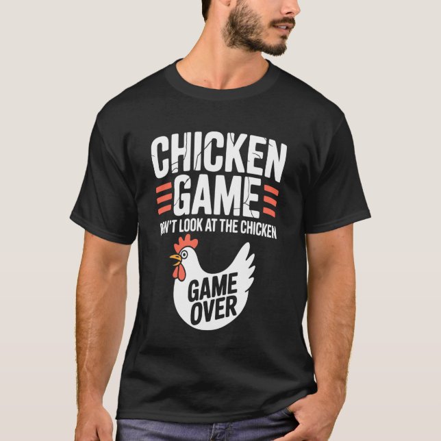Camiseta A Fazenda de Galinhas Engraçada (Frente)