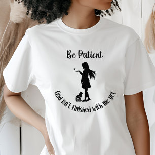 Camiseta A Fé Bonita da Mulher
