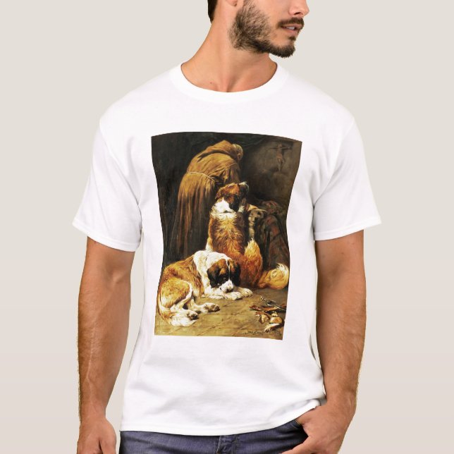Camiseta A fé de St Bernard (Frente)