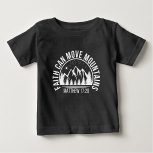 Camiseta A fé pode mover montanhas