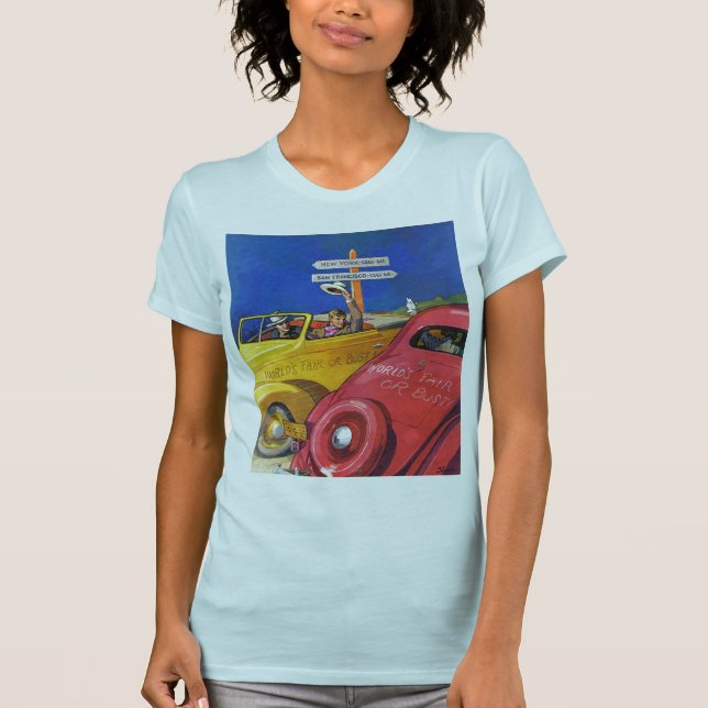 Camiseta A feira ou o busto de mundo (Frente)