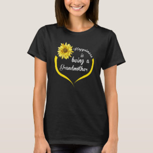 Camiseta A Felicidade Da Avó É Ser Avó
