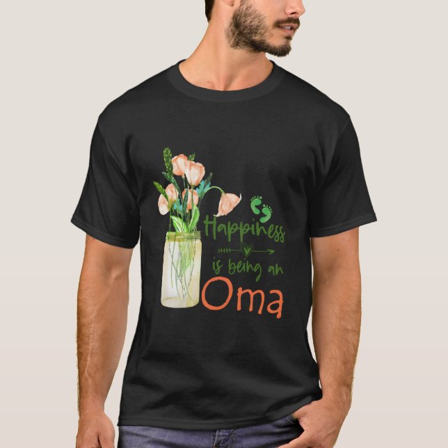 Camiseta A Felicidade Das Mulheres Está Sendo Um Presente D (Frente)