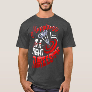 Camiseta A Felicidade Do Jogador De Trevas É Uma Ameaça Ape