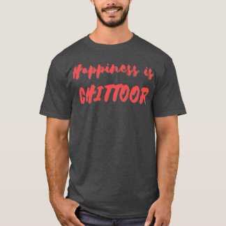 Camiseta A felicidade é o Chittoor