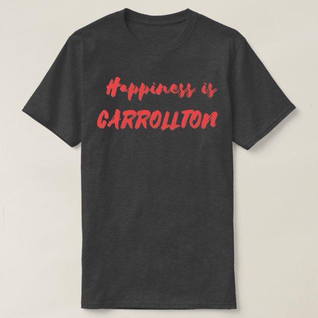 Camiseta A felicidade é o lançamento (Frente do Design)