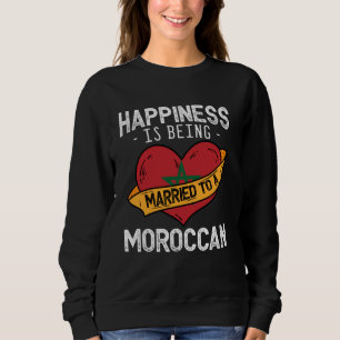 Camiseta A Felicidade É Ser Casado Com Uma Esposa Marroquin