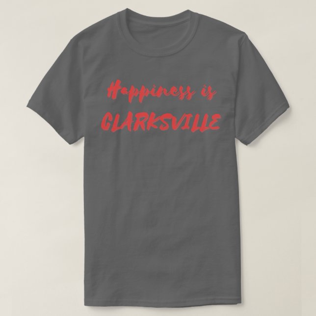 Camiseta A felicidade é Sville (Frente do Design)