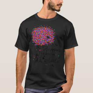 Camiseta A Felicidade É Um Dia de as mães Tímido