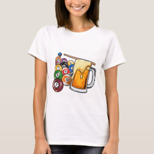 Camiseta A Felicidade É Um Rack Perfeito Que Eu Piscina Bil