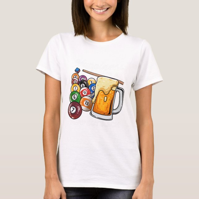 Camiseta A Felicidade É Um Rack Perfeito Que Eu Piscina Bil (Frente)