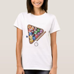 Camiseta A Felicidade É Um Rack Perfeito Que Eu Piscina Bil