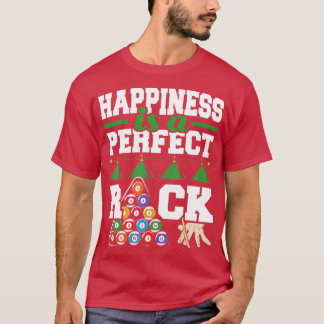Camiseta A Felicidade É Uma Piscina Perfeita, Engraçada, Bi