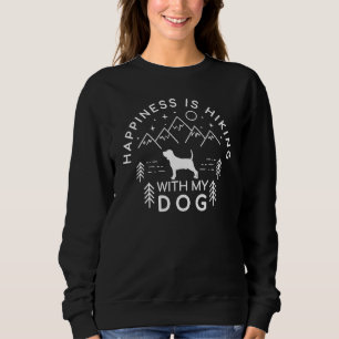 Camiseta A Felicidade Está A Caminhar Com O Meu Cachorro De