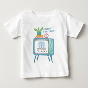 Camiseta A felicidade está assistindo aos AMIGOS™