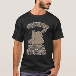 Camiseta A Felicidade Está Brincando Com Os Meus Gráficos D