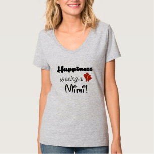 Camiseta A felicidade está sendo um Mimi