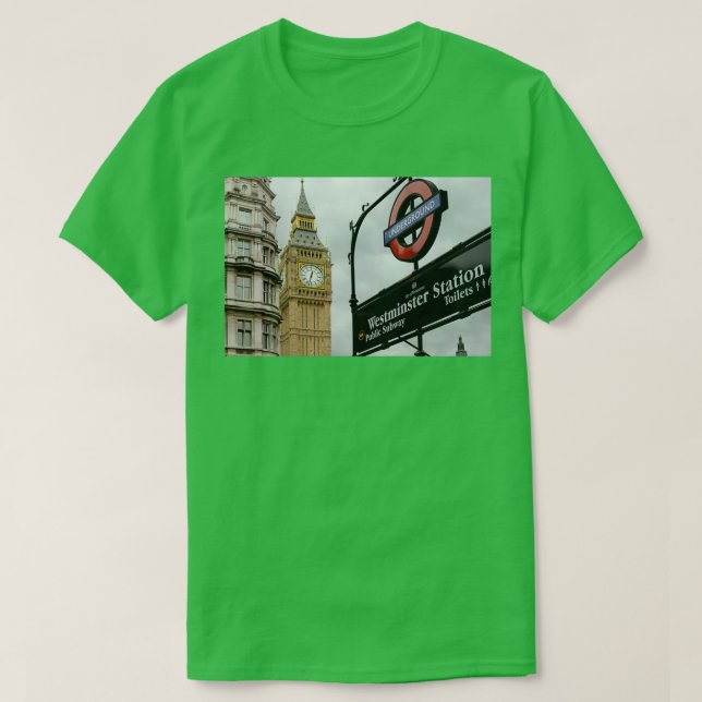 Camiseta A ferrovia britânica liga todas as cidades da cost (Frente do Design)