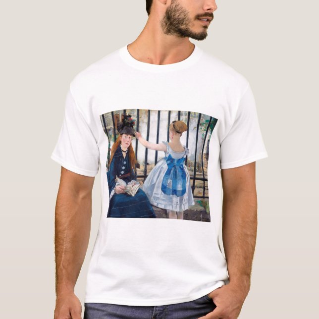 Camiseta A ferrovia, Edouard Manet (Frente)