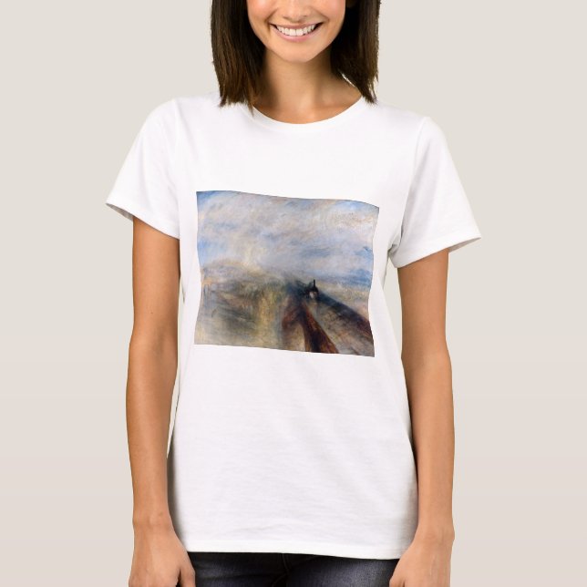 Camiseta A ferrovia ocidental Excelente, William Turner, 18 (Frente)
