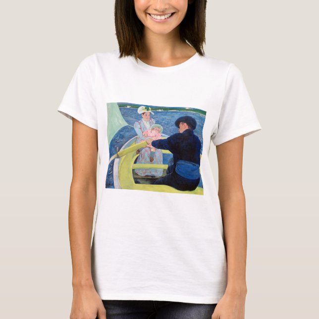 Camiseta A Festa Barco, Mary Cassatt (Frente)
