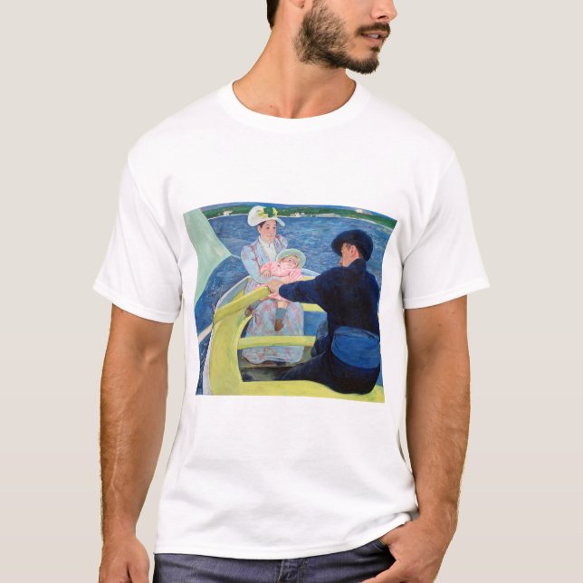 Camiseta A Festa Barco, Mary Cassatt (Frente)