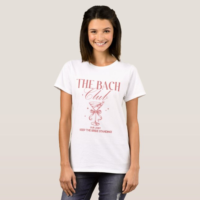 Camiseta A Festa de Despedida de Solteira Bride Martini (Frente Completa)