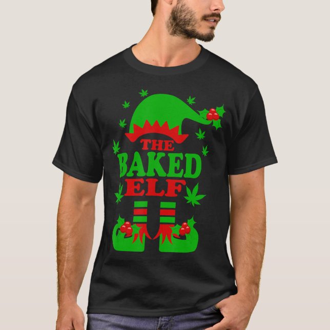 Camiseta A Festa De Natal Engraçada Do Elf (Frente)
