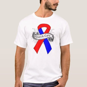 Camiseta A fibrose pulmonaa encontra uma fita da cura