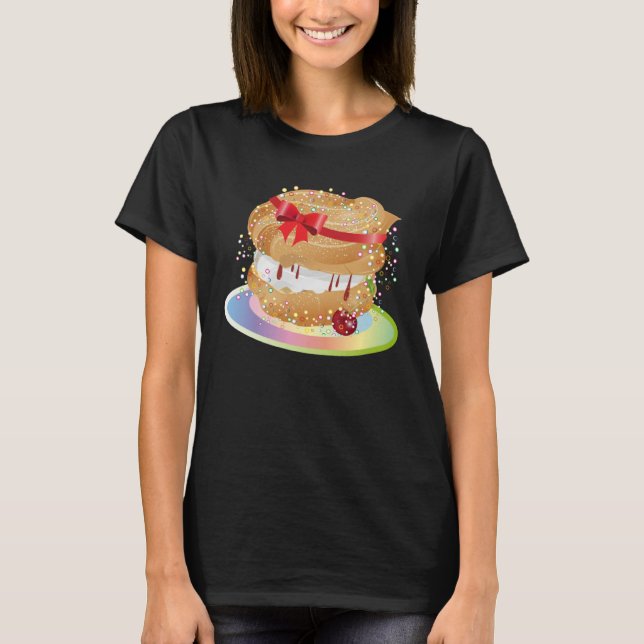 Camiseta A filled wind bag with  bow illustration (Frente)