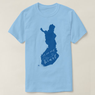 Camiseta A Finlândia Está No Meu Coração