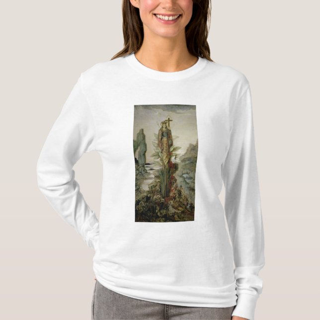 Camiseta A flor místico (Frente)