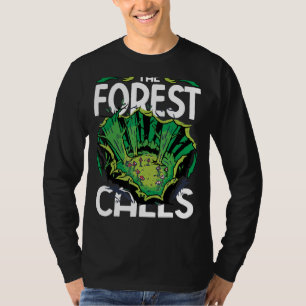 Camiseta A Floresta Chama Umeltschützer Mmushroom Forest Cl