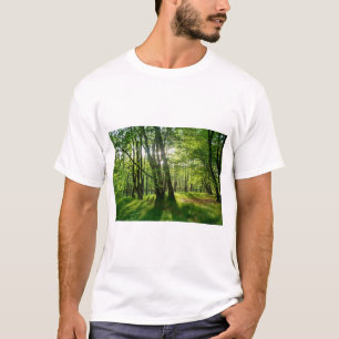 Camiseta A floresta na primavera